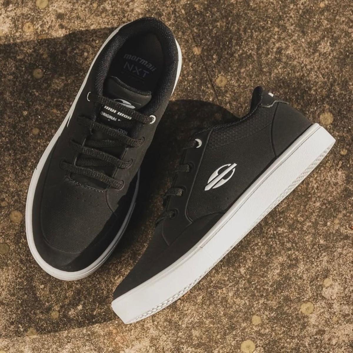 Tênis Mormaii Urban Free Masculino Casual Skate Preto/branco 40