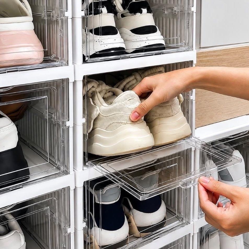 Sapateira Organizador Sapatos Empilhável Vertical 6 Andares