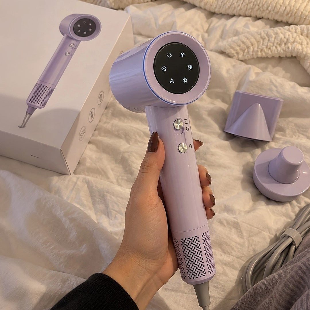 Secador De Cabelo Profissional Gokoco com Display Digital 127V