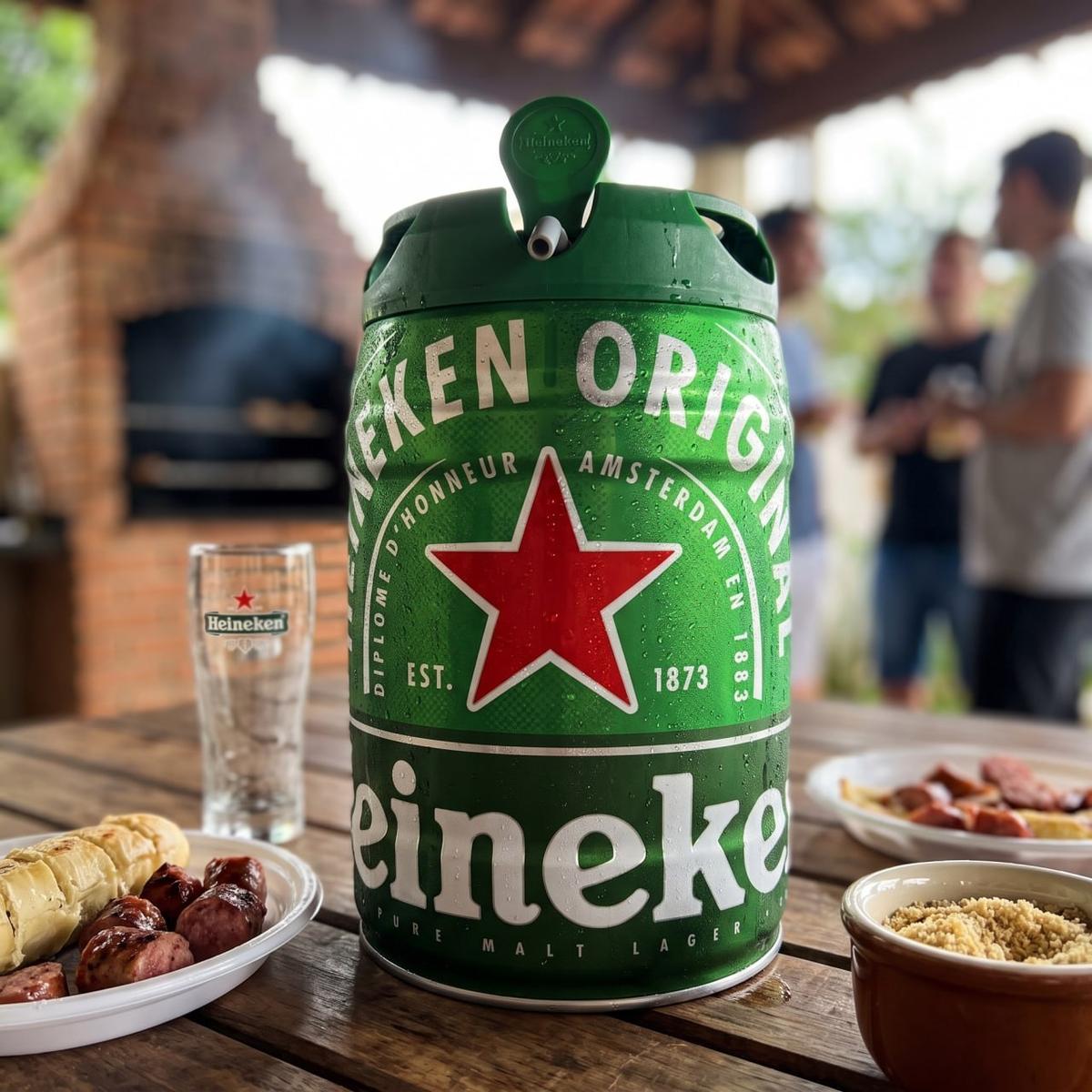 Heineken Cerveja Barril 5L