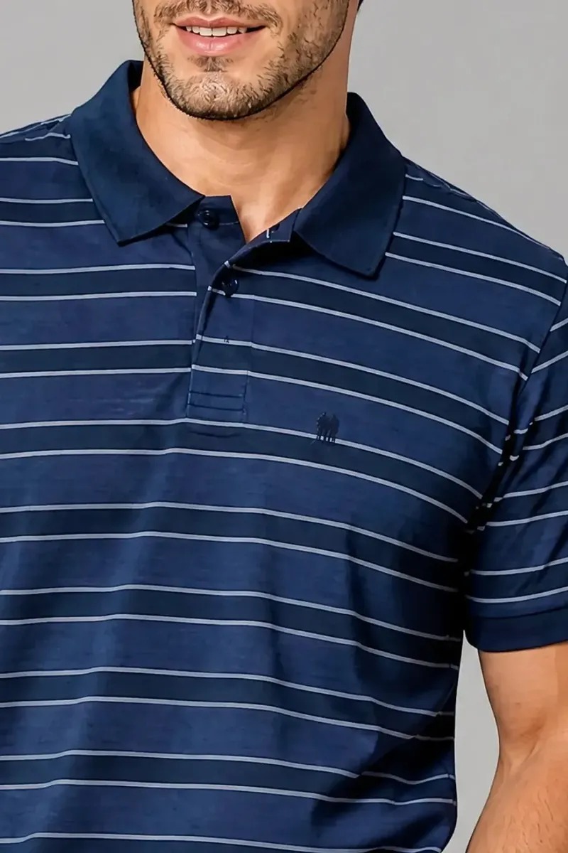 Polo Piquet Listrada Polo Wear (P ao GG)