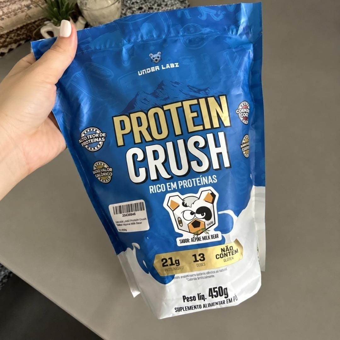 Whey Protein Crush 100% Concentrado Under Labz Coq10 450g