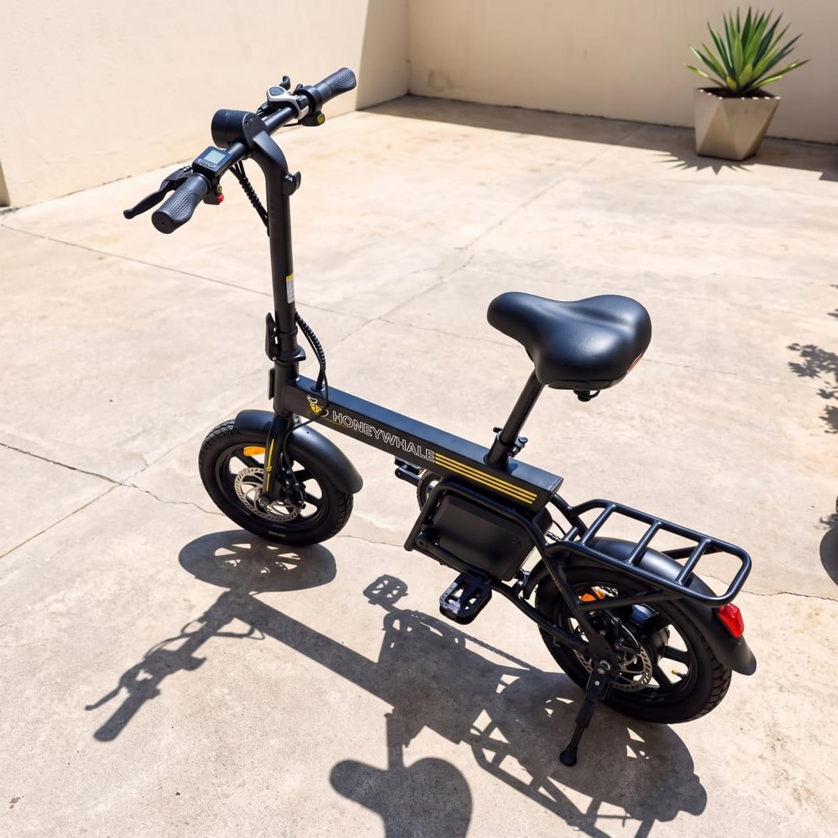 Honeywhale B20 Bicicleta Elétrica, 440w-35km-25km/h-120kg, Scooter