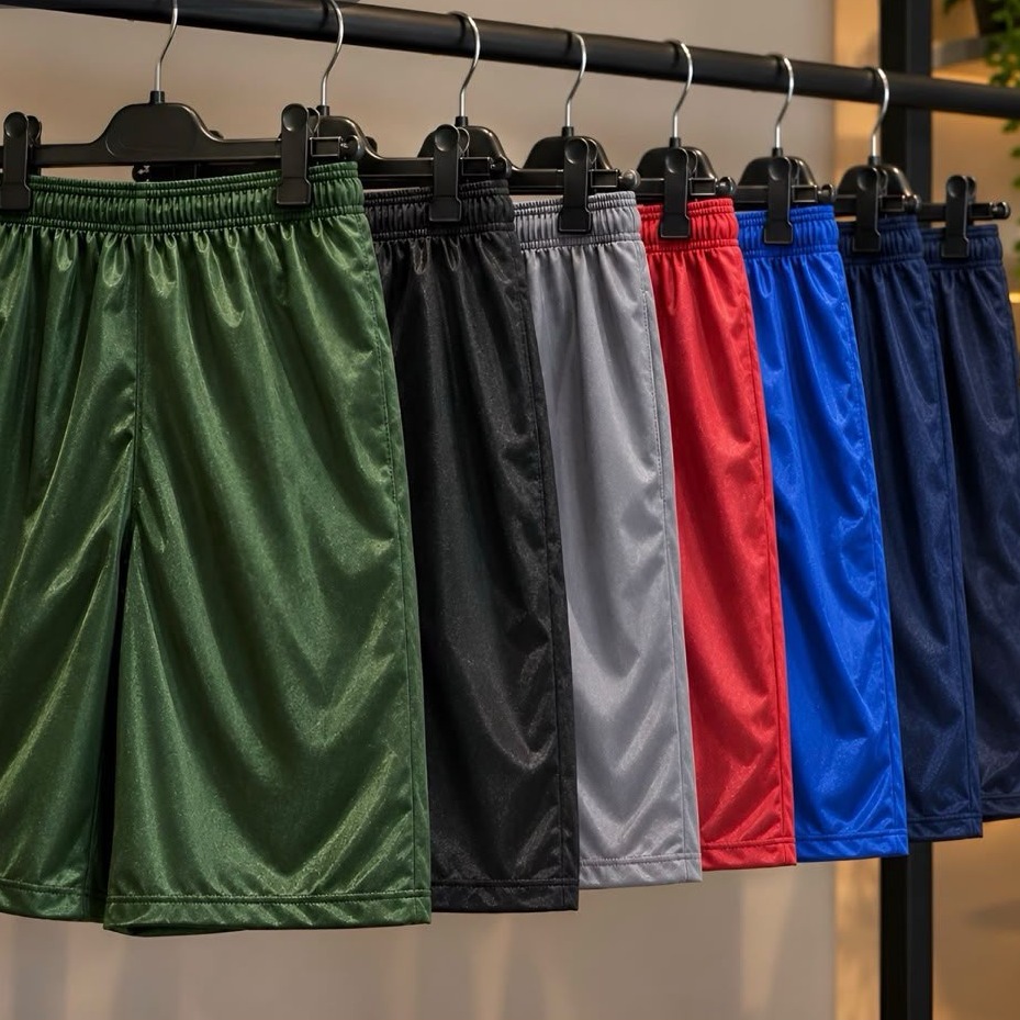 Kit com 5 Bermudas Tipo Jogador