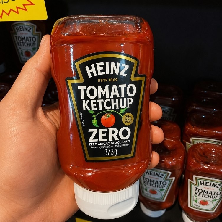 Heinz Ketchup Zero Açúcar 530g