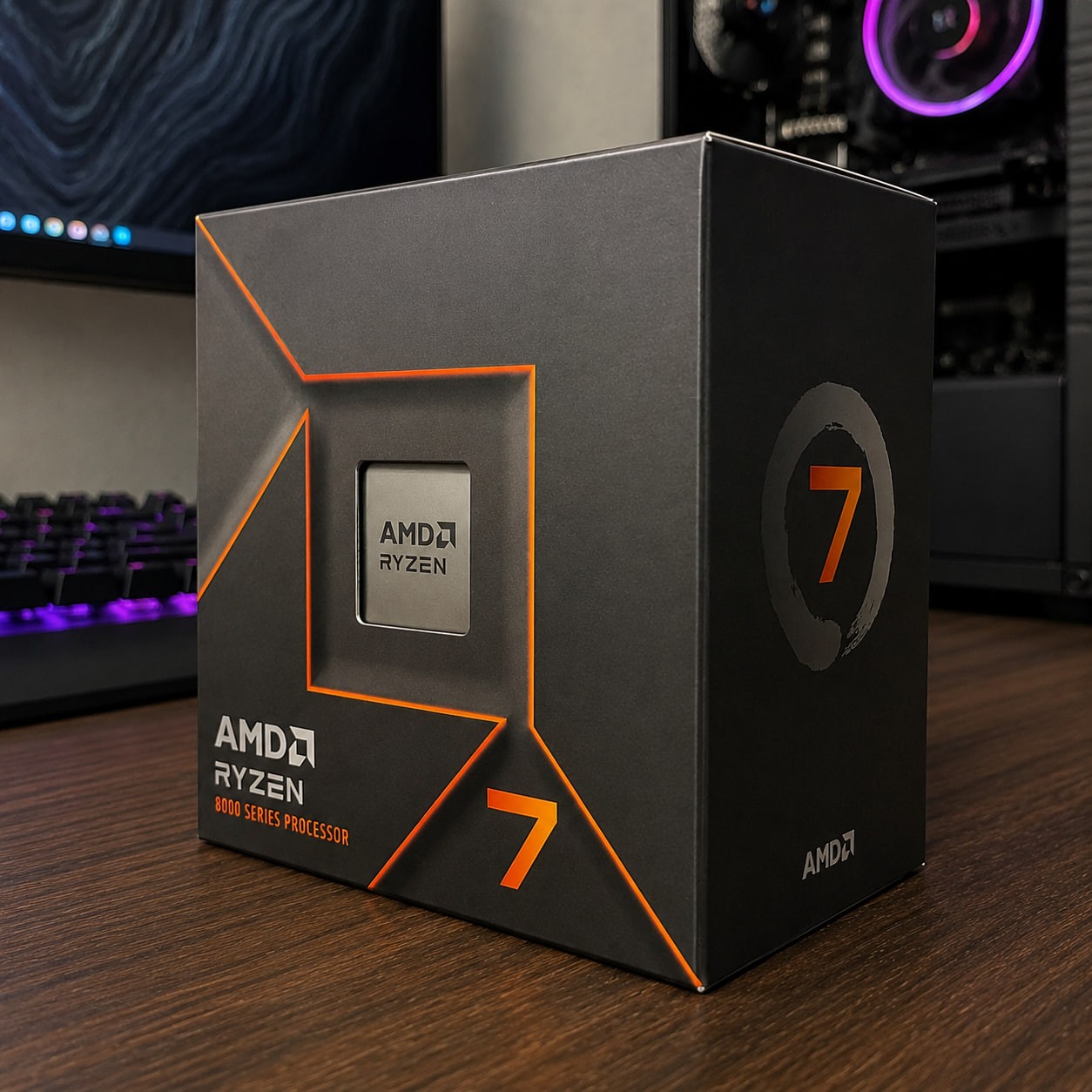 Processador AMD Ryzen 7 8700F AM5 100100001590BOX
