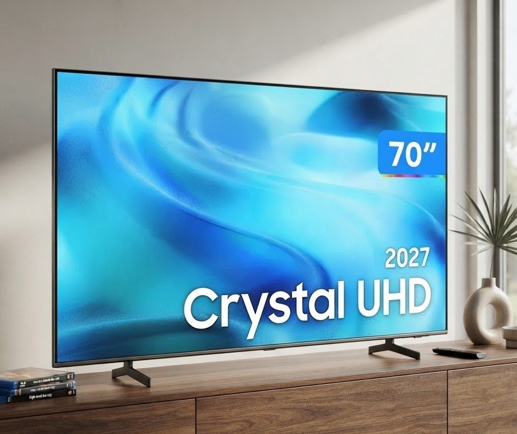 Smart TV 70" Samsung 4K UHD LED UN70U8000HGXZD One UI Tizen 2027