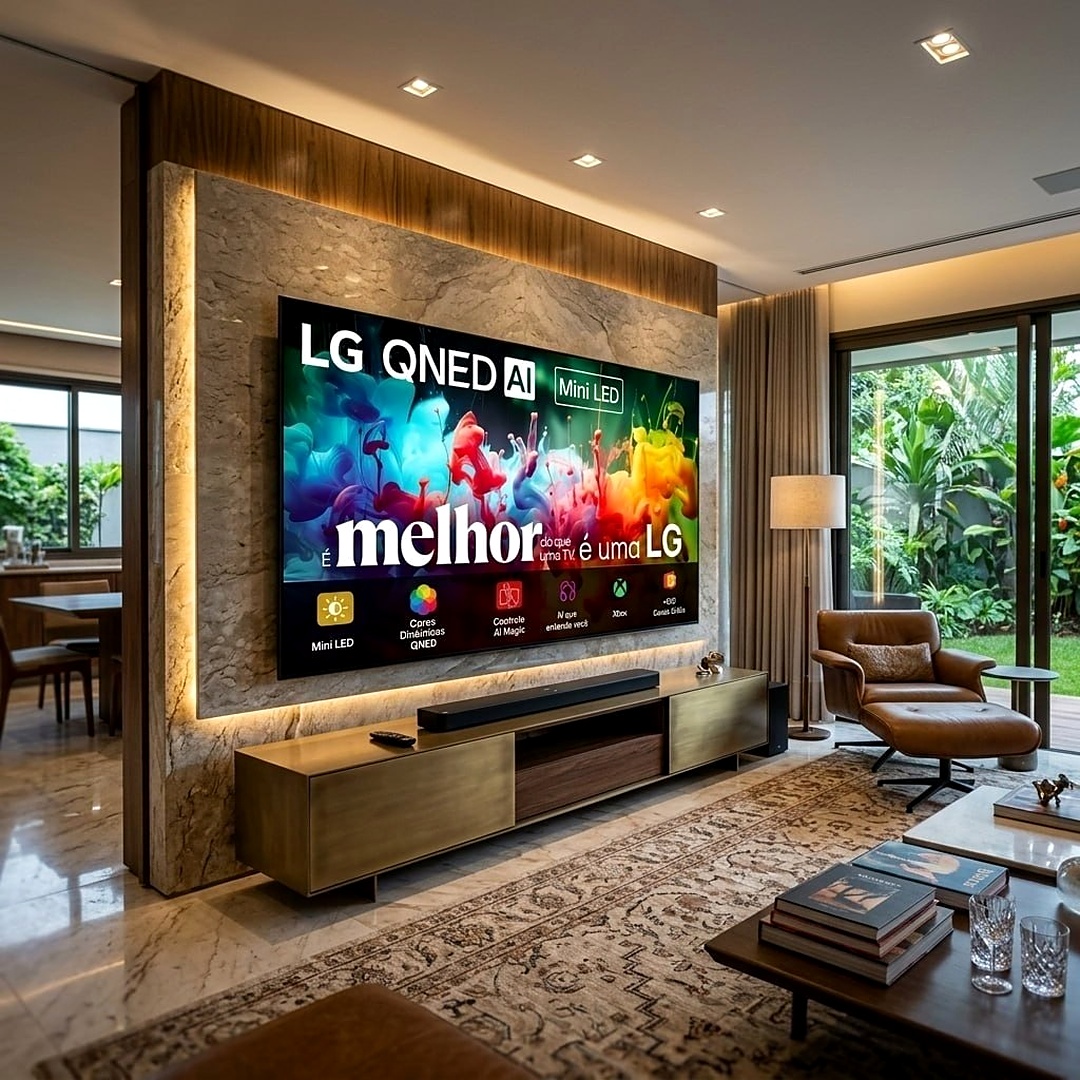 📺 Smart TV 4K 75" LG QNED Mini LED AI 2026