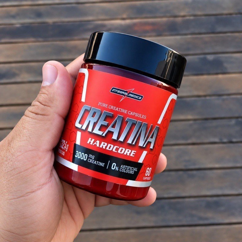 Creatina Hardcore 60 Cápsulas Integralmedica
