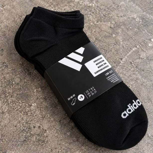 6 Pares De Meias Finas Linear Ballerina Adidas