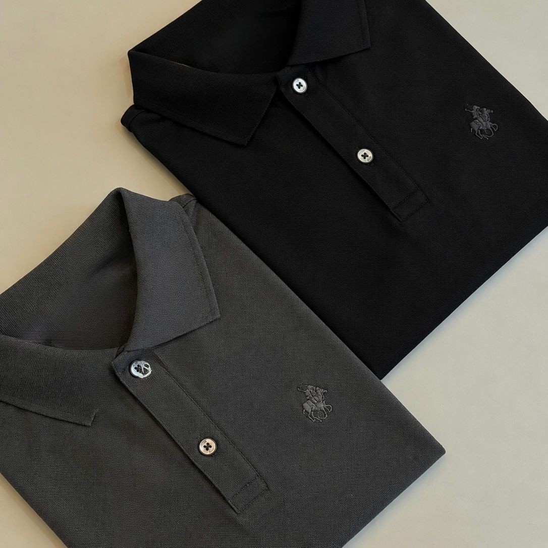 Kit 2 Camisa Polo Piquet Masculina Casual Premium (P ao GG)