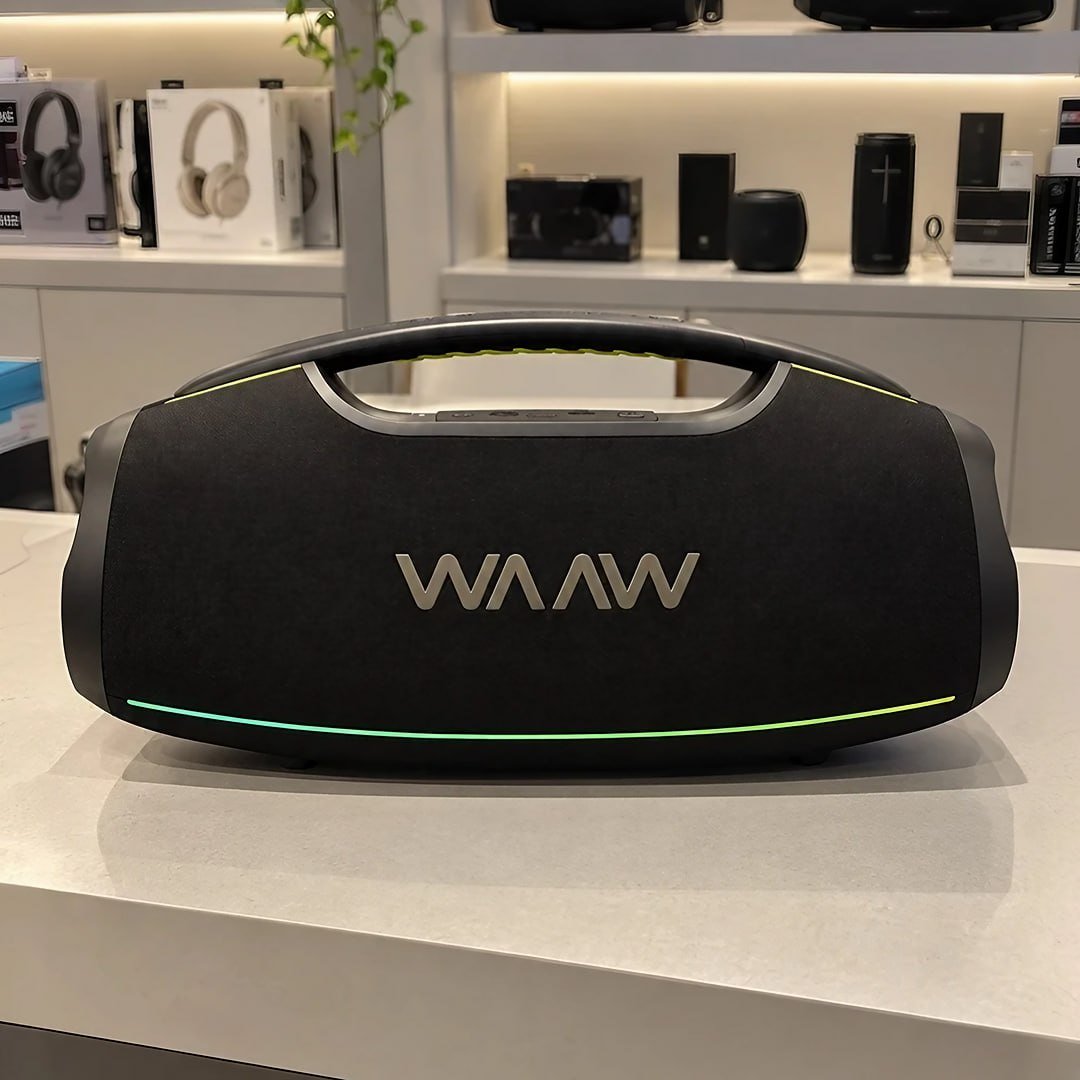 Caixa de Som Boombox Waaw by Alok Hyperboom 1000 180W RMS