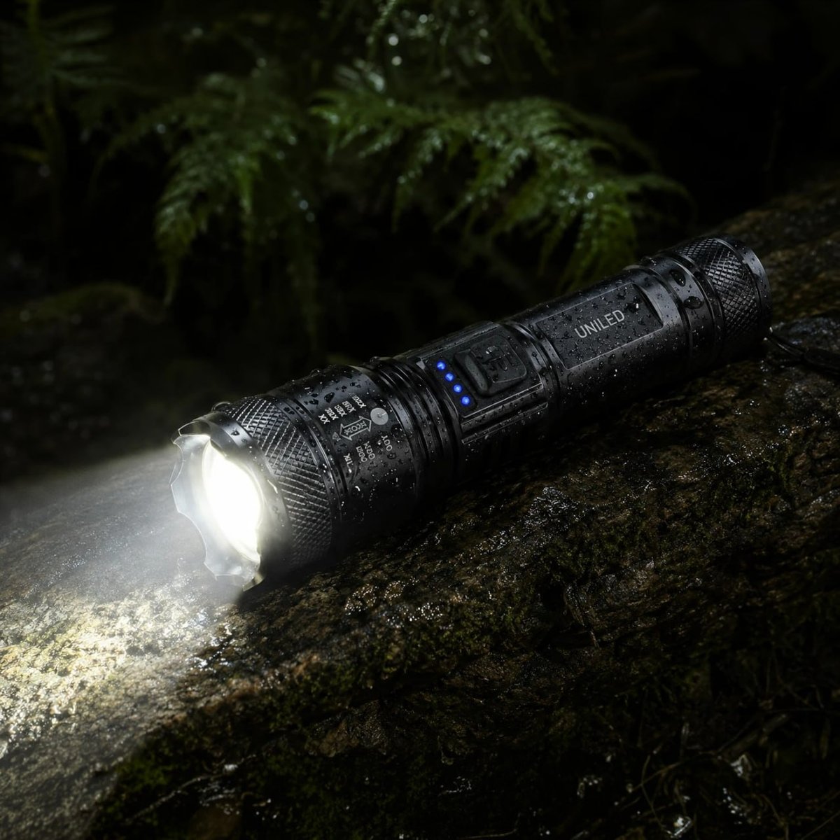 Lanterna Militar Tatica LED Mais Forte do Mundo Potente Zoom