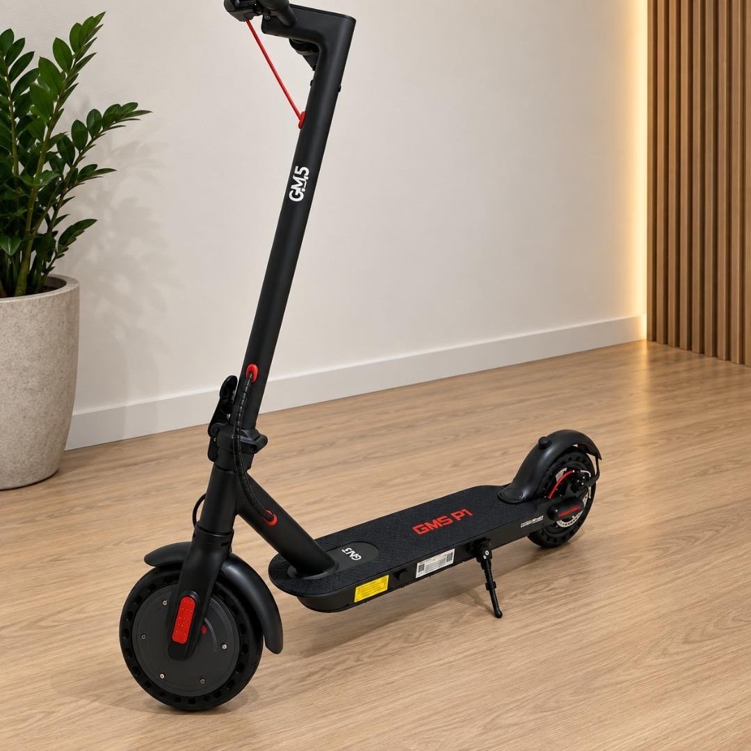 Patinete Elétrico GM5 P1 Preto Dobrável com Bluetooth 25km/h