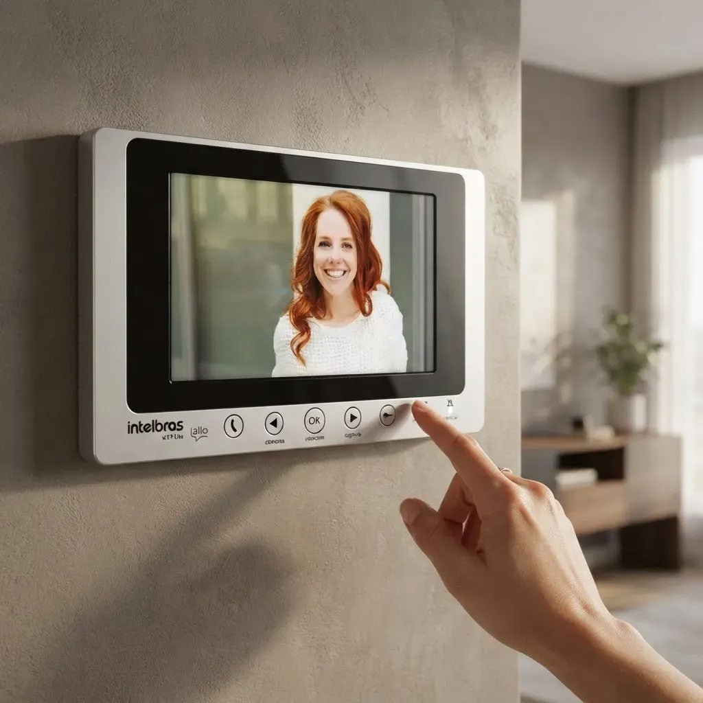 Módulo Interno Para Videoporteiro Allo Wt7 Lite Intelbras