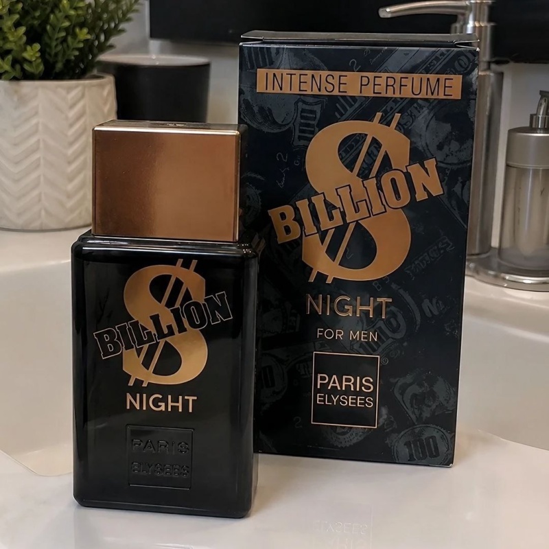 Perfume Billion Night Paris Elysees Masculino Intense 100ml