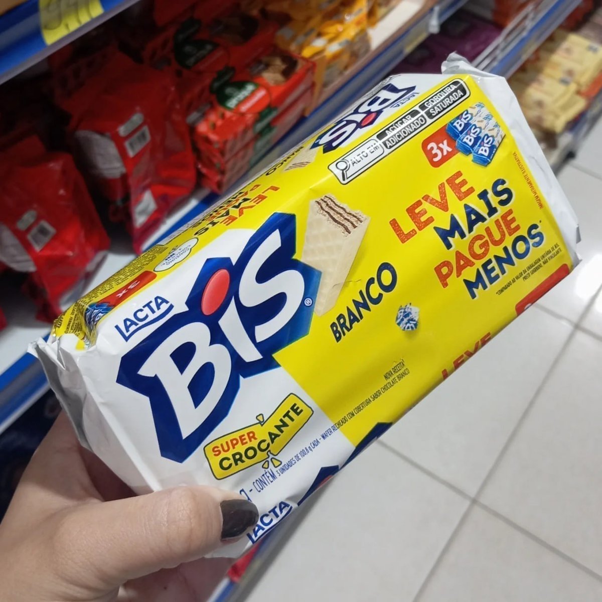 Bis Branco - Kit com 3 unidades de 100,8g
