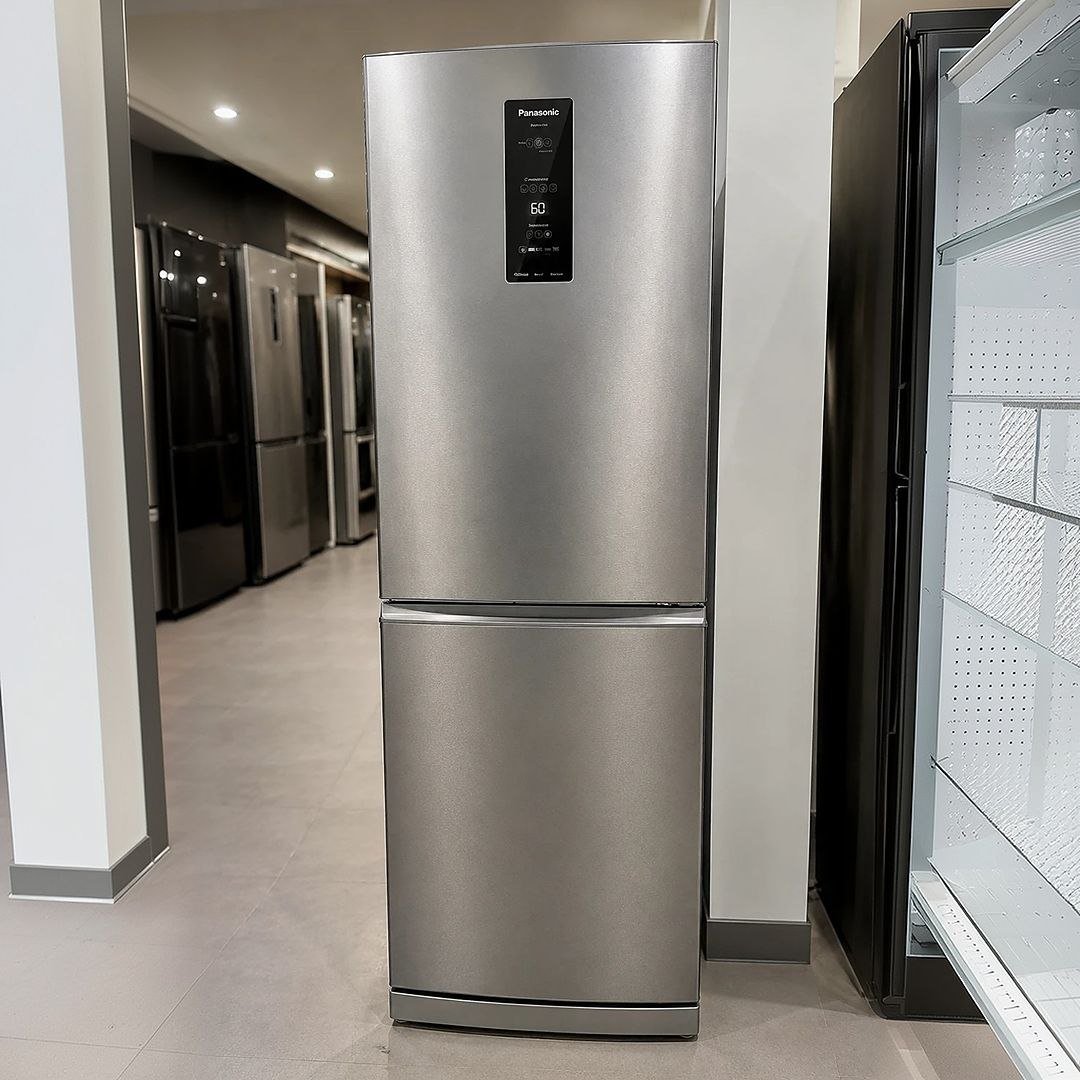 Geladeira Panasonic BB64PV2XC Frost Free Inverter 475L Aço Escovado Bivolt