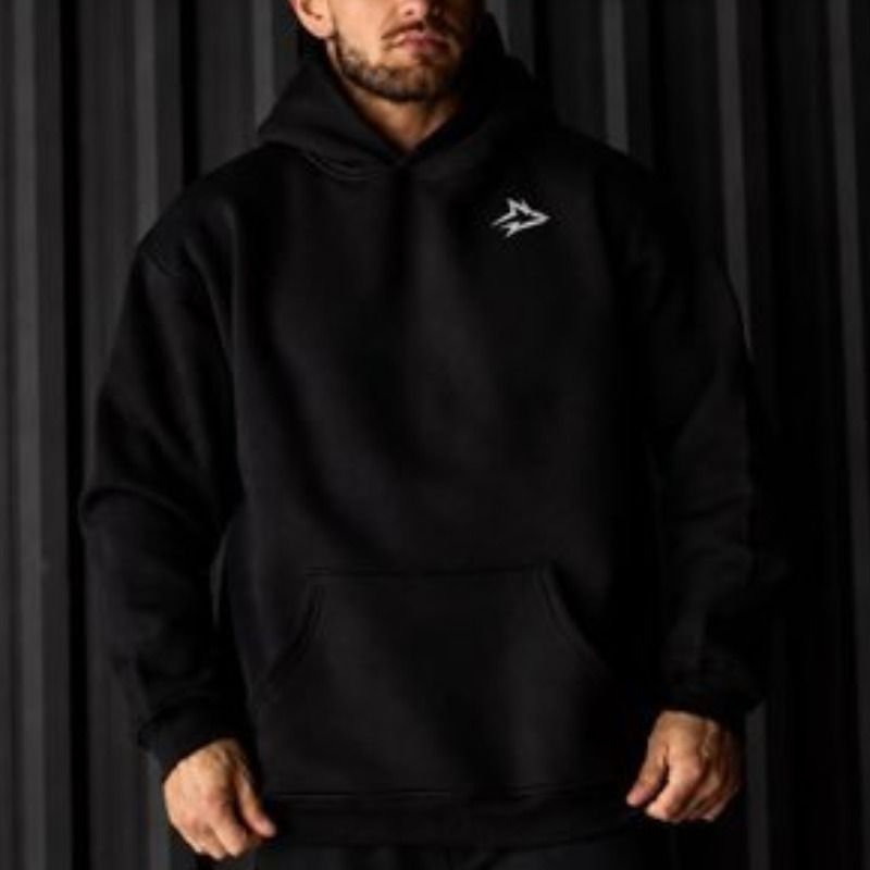 Casaco Moletom Preto New Lupus Inverno Alpha (P ao GG)