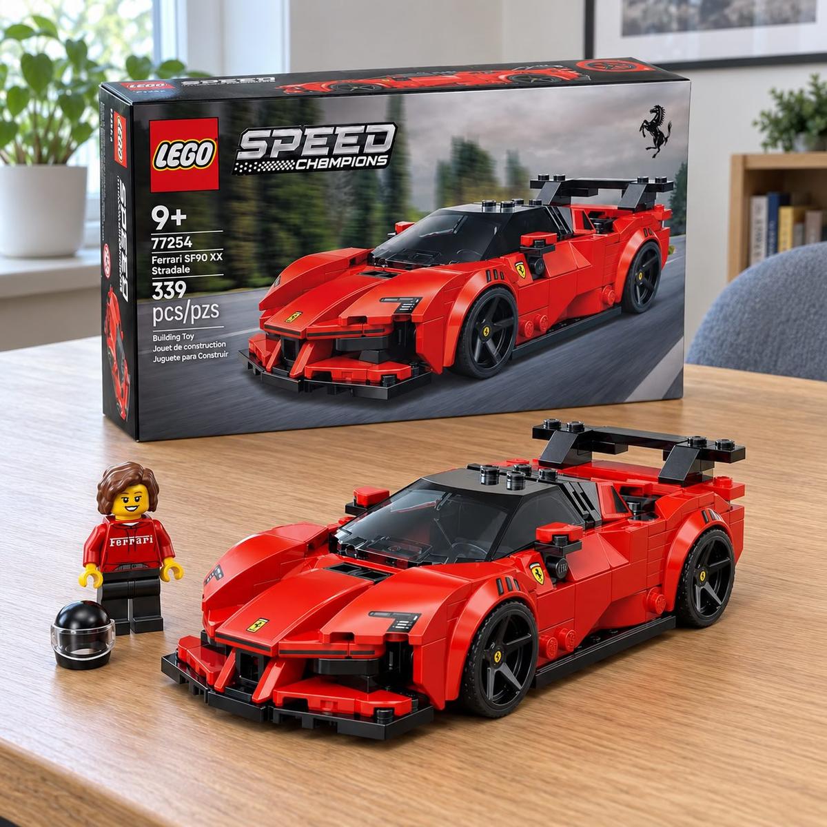LEGO Speed Champions - Carro Esportivo Ferrari SF90 XX Stradale - 339 Peças - 7725
