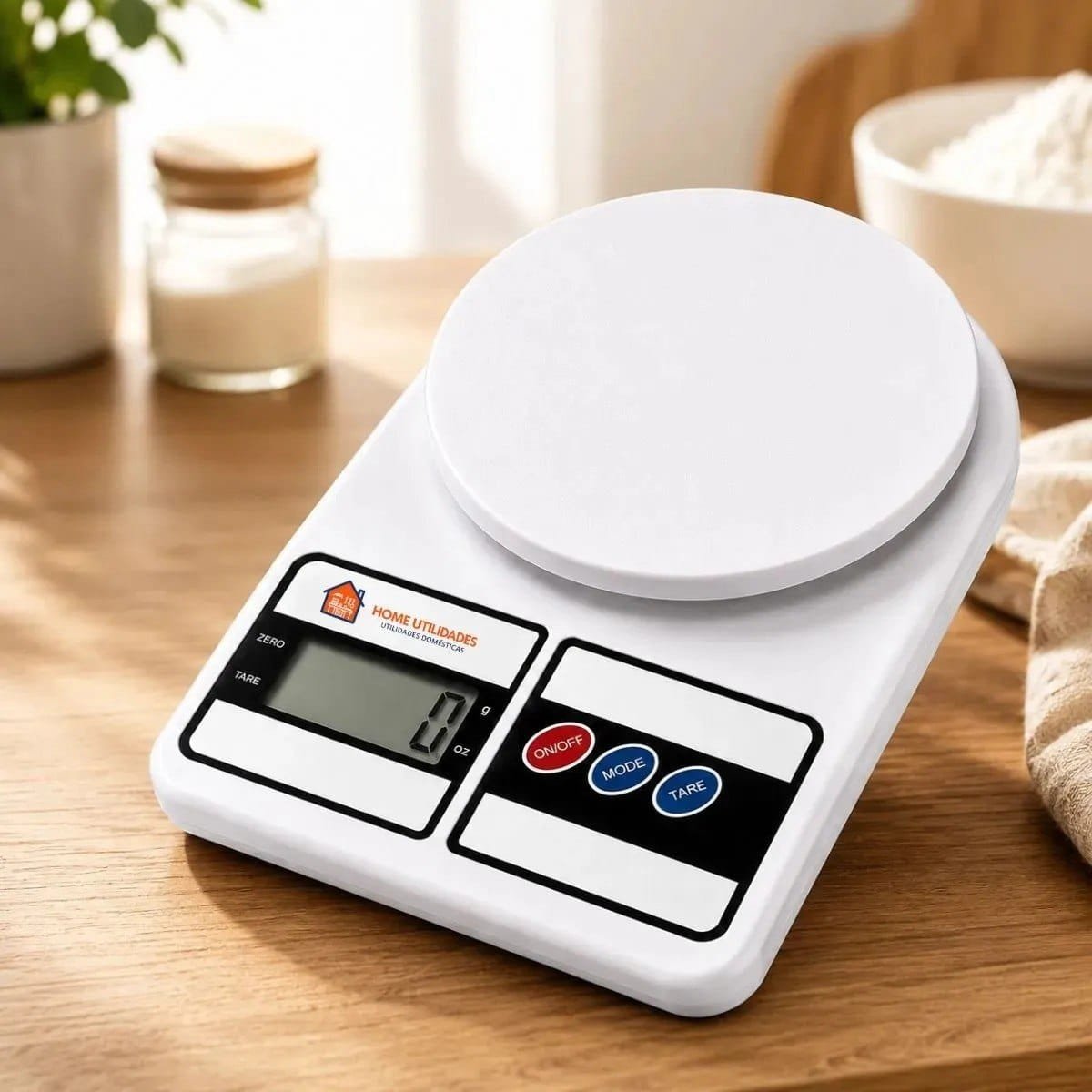 Balança Digital Para Cozinha Home Utilidades 10 kg Com Sensibilidade de 1 g
