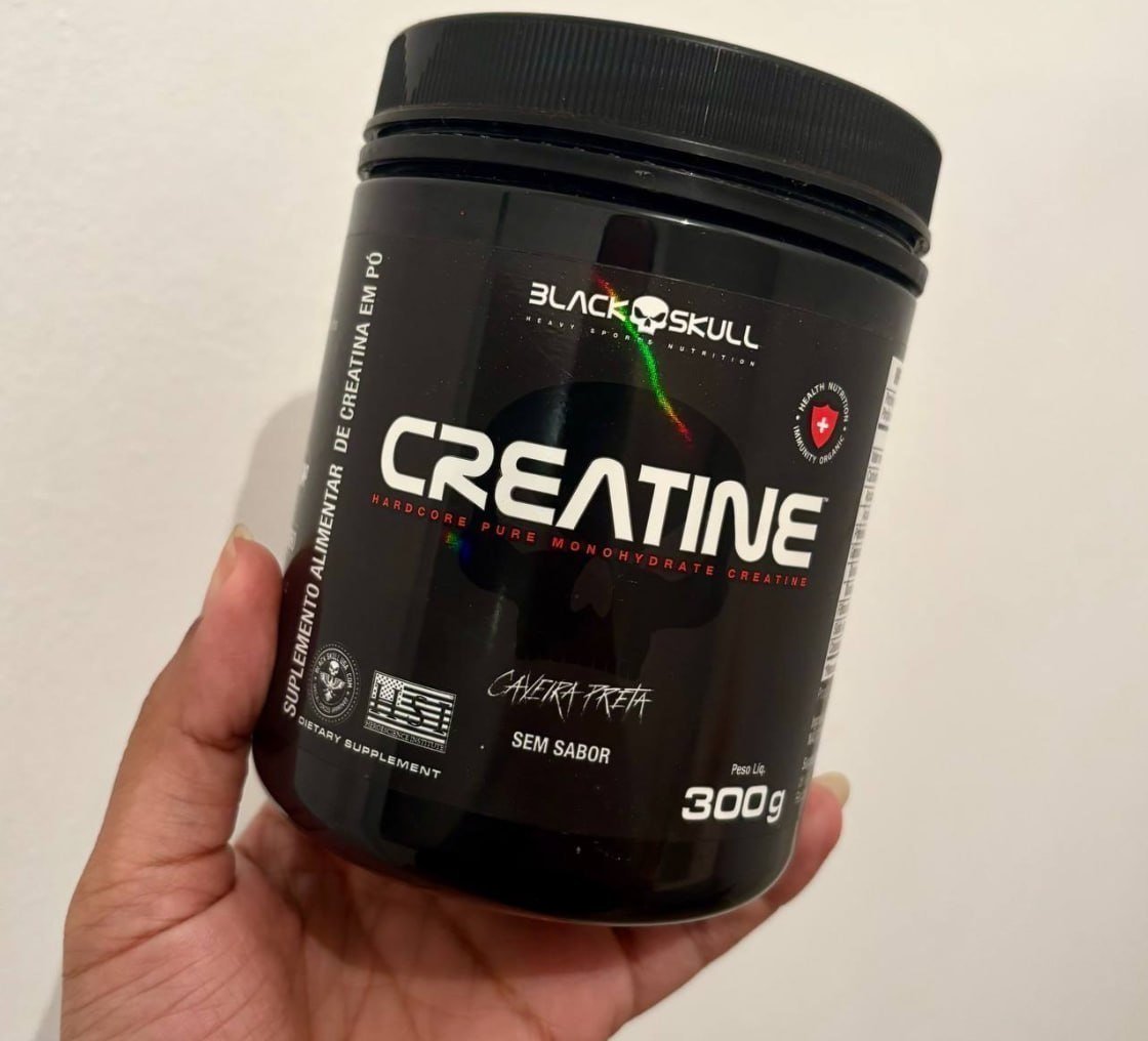 Creatina Monohidratada - 300g - Black Skull