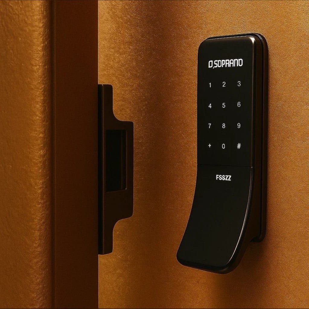Fechadura Digital De Sobrepor Puxador FSP202 - Soprano