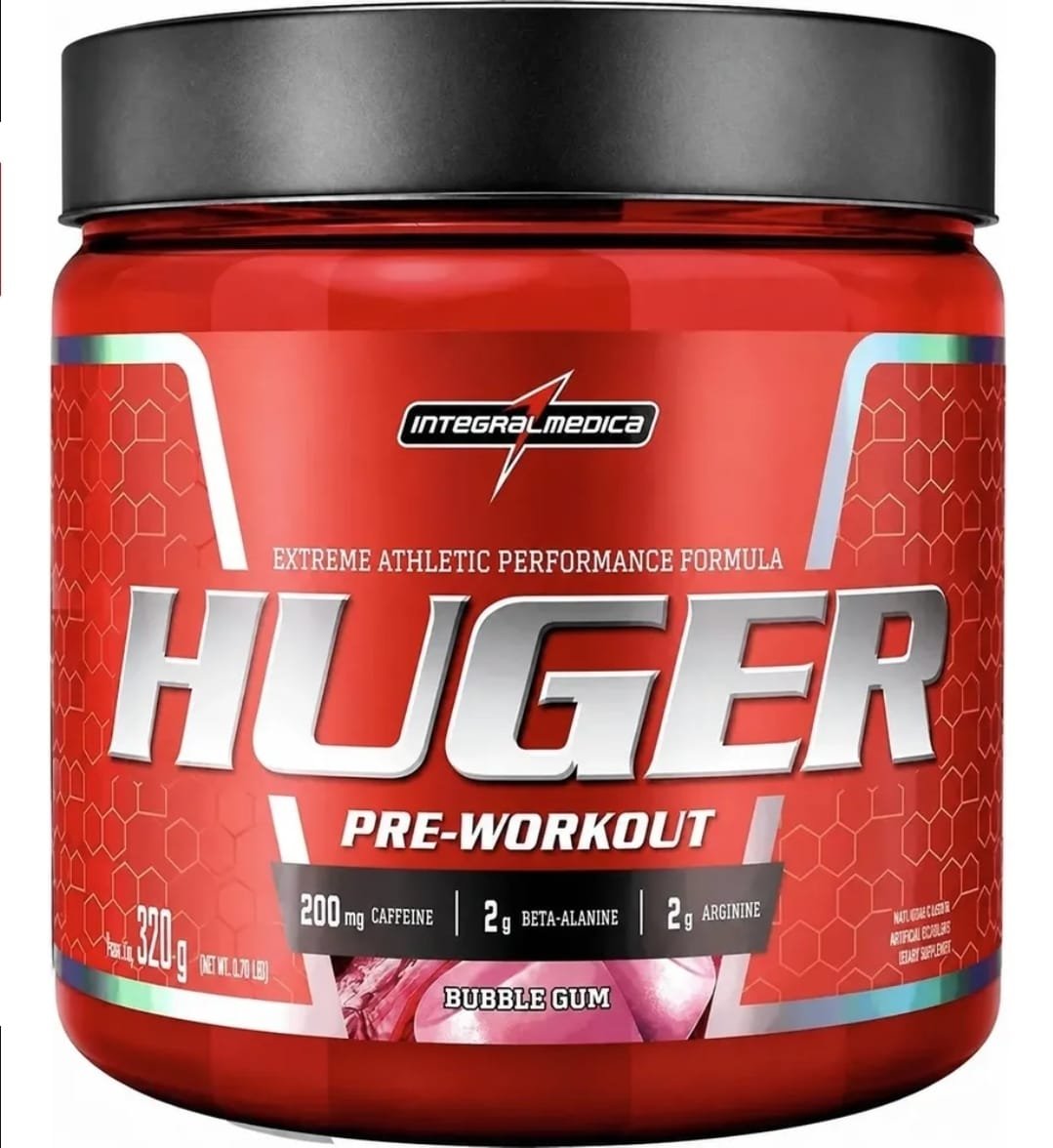 Pré-treino Huger 320g - Integralmedica
