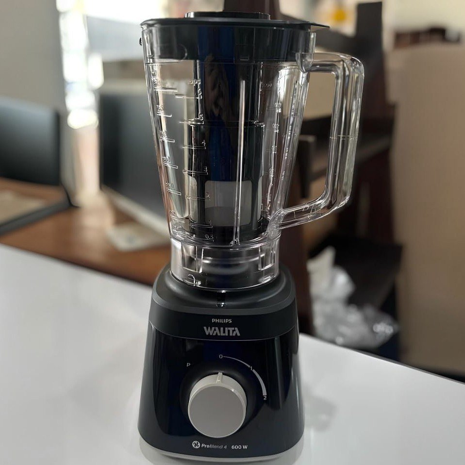 Liquidificador Daily Philips Walita Preto, 550W, 220V - RI2110/90