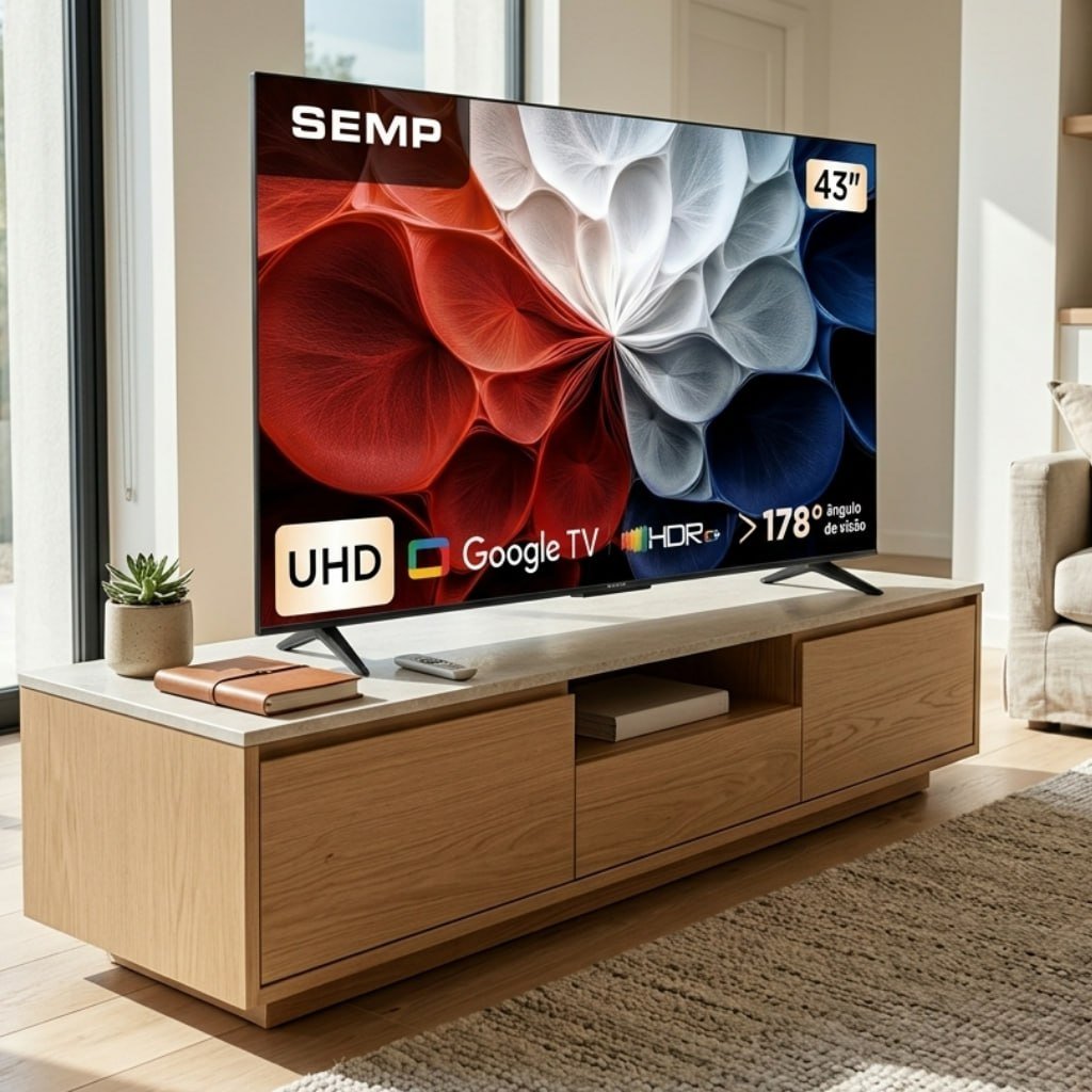 Smart Tv Semp 43 Polegadas Led Hva 4k S62 43s62