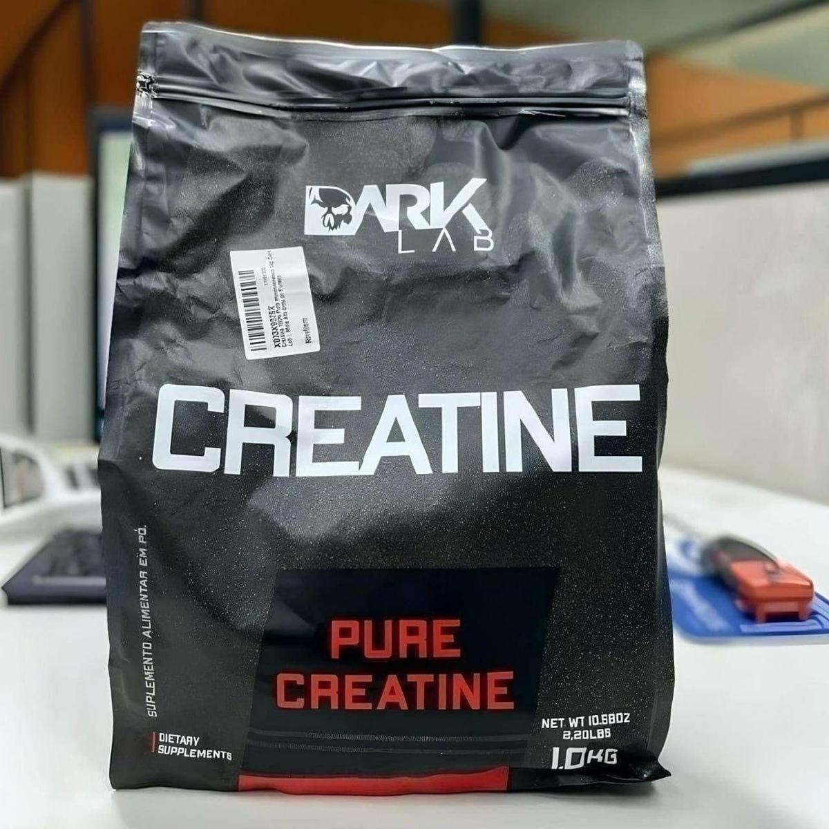 Creatina Monohidratada Pura 1kg Dark Lab Unidade Sem sabor