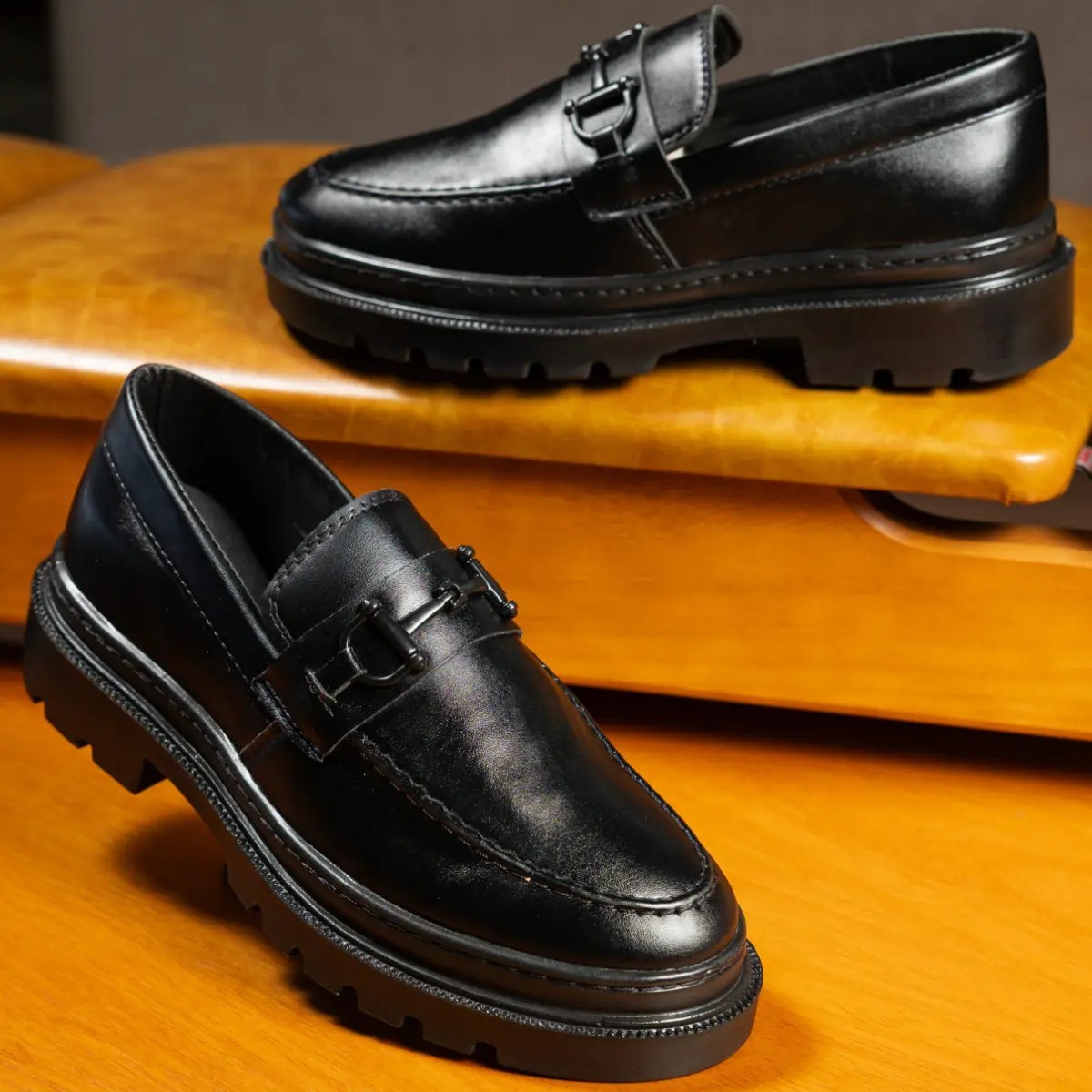Sapato Social Masculino Mocassim Adulto Tratorado Moderno (37 ao 46)