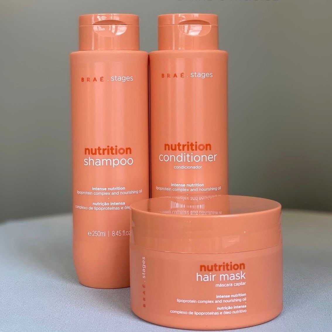 Kit Brae Para Nutrição Linha Braé Stages Nutrition - 3 Itens