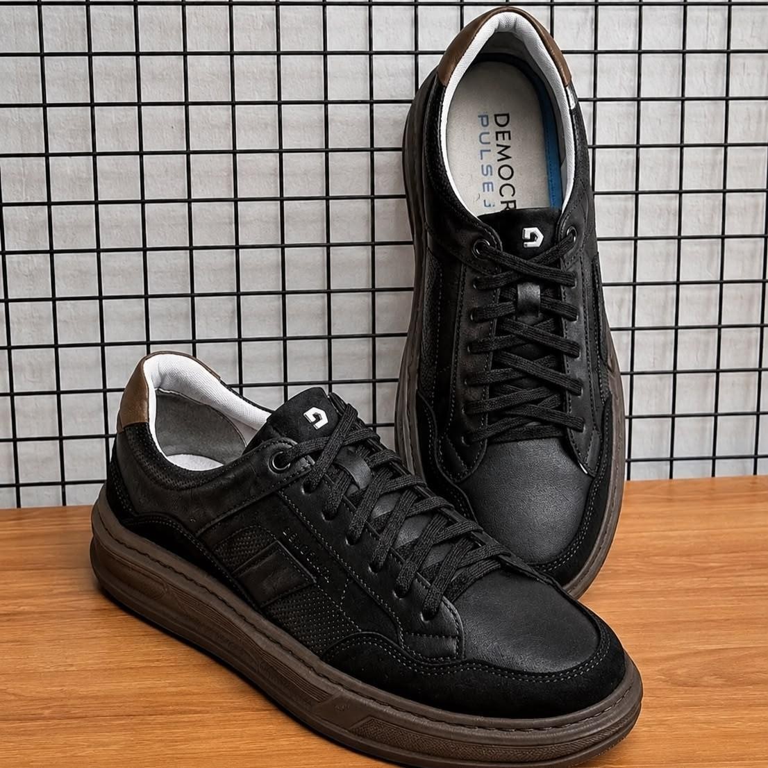 Tênis Denim Wide Preto Preto 40 Br