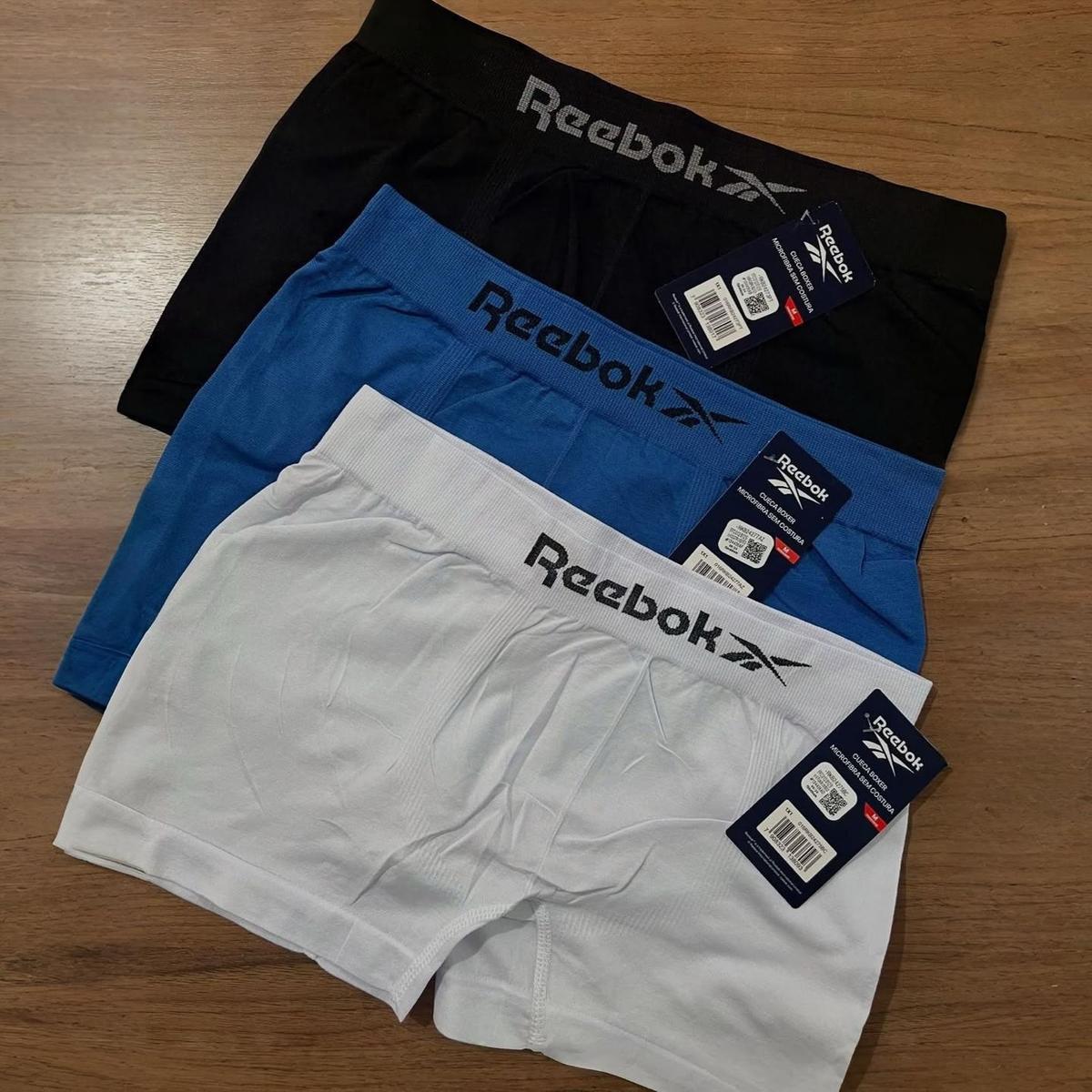 Kit 6 Cuecas Boxer Box Classic Reebok