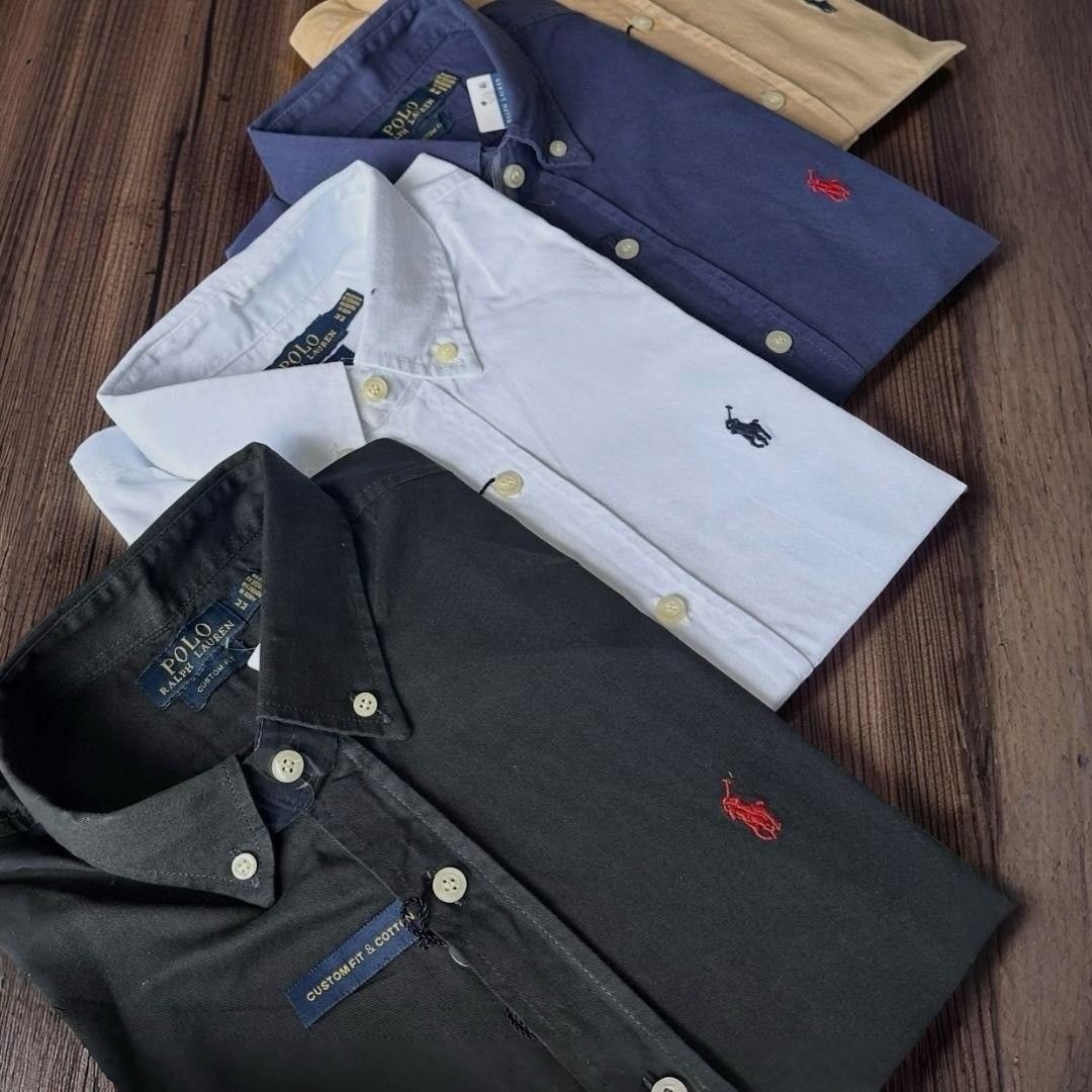 Camisa Social Masculina Ralph Oxford Social Original (P ao G1)