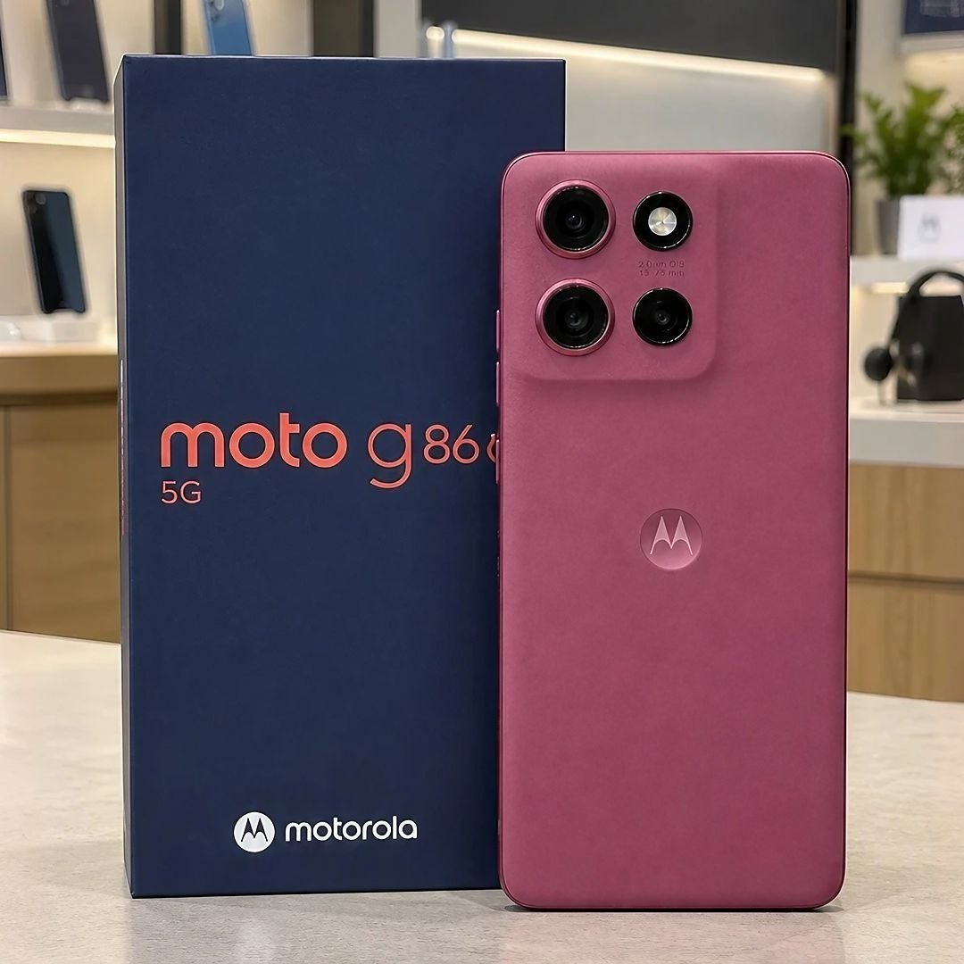 Smartphone Motorola Moto G86 5g - 256gb 24gb (8gb Ram+16gb Ram Boost)