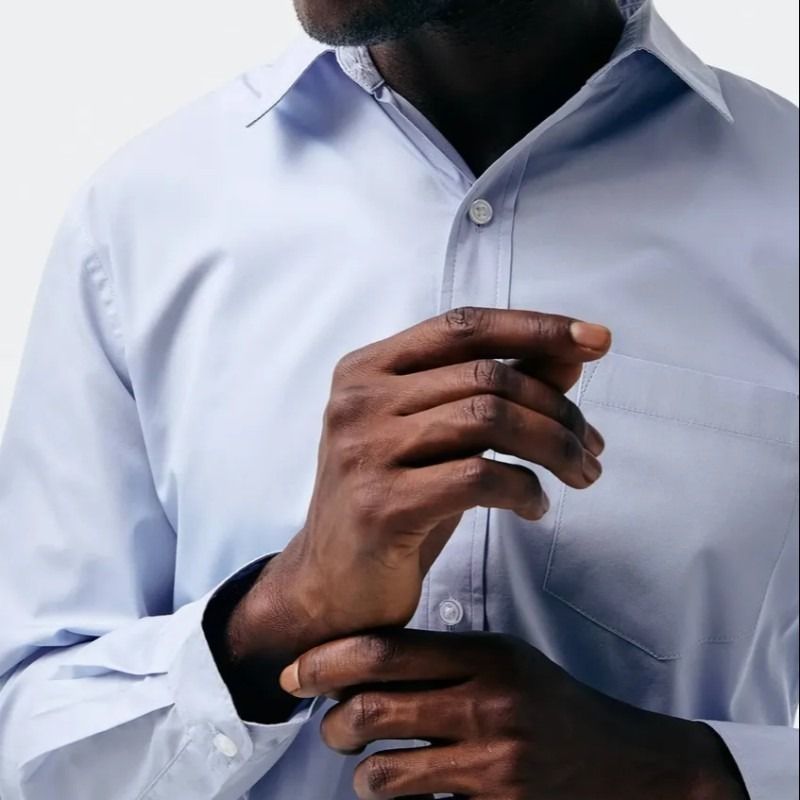 Camisa Básica Masculina Manga Longa Slim Hering (P ao XXG)