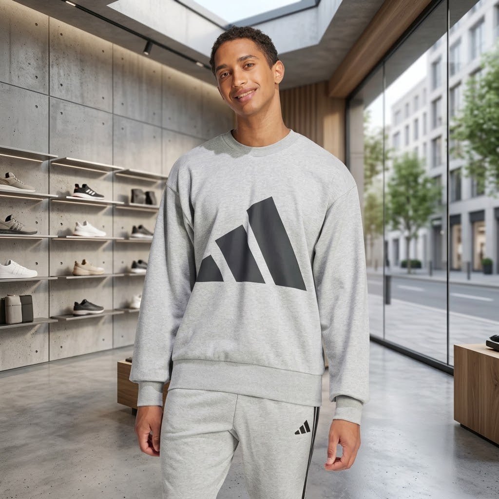 Moletom Masculino Adidas Je8952