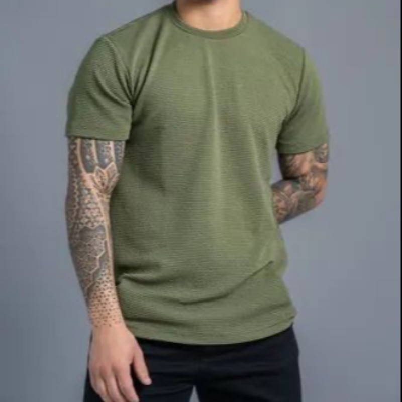 Camiseta Masculina Manga Curta Confortável Dia A Dia - Anarhu