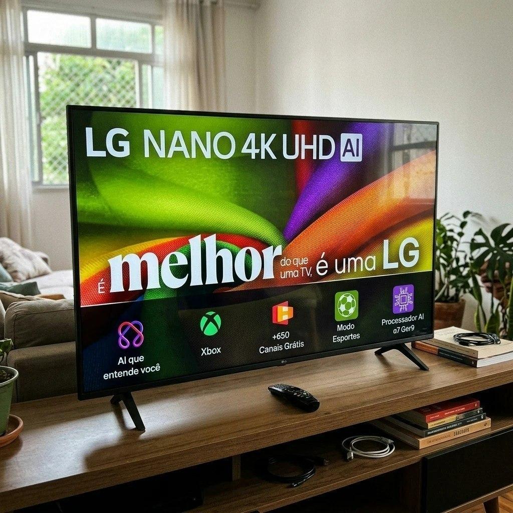 Smart TV 4K 65" LG NANO UHD AI NU850 2026 65NU850BPSA