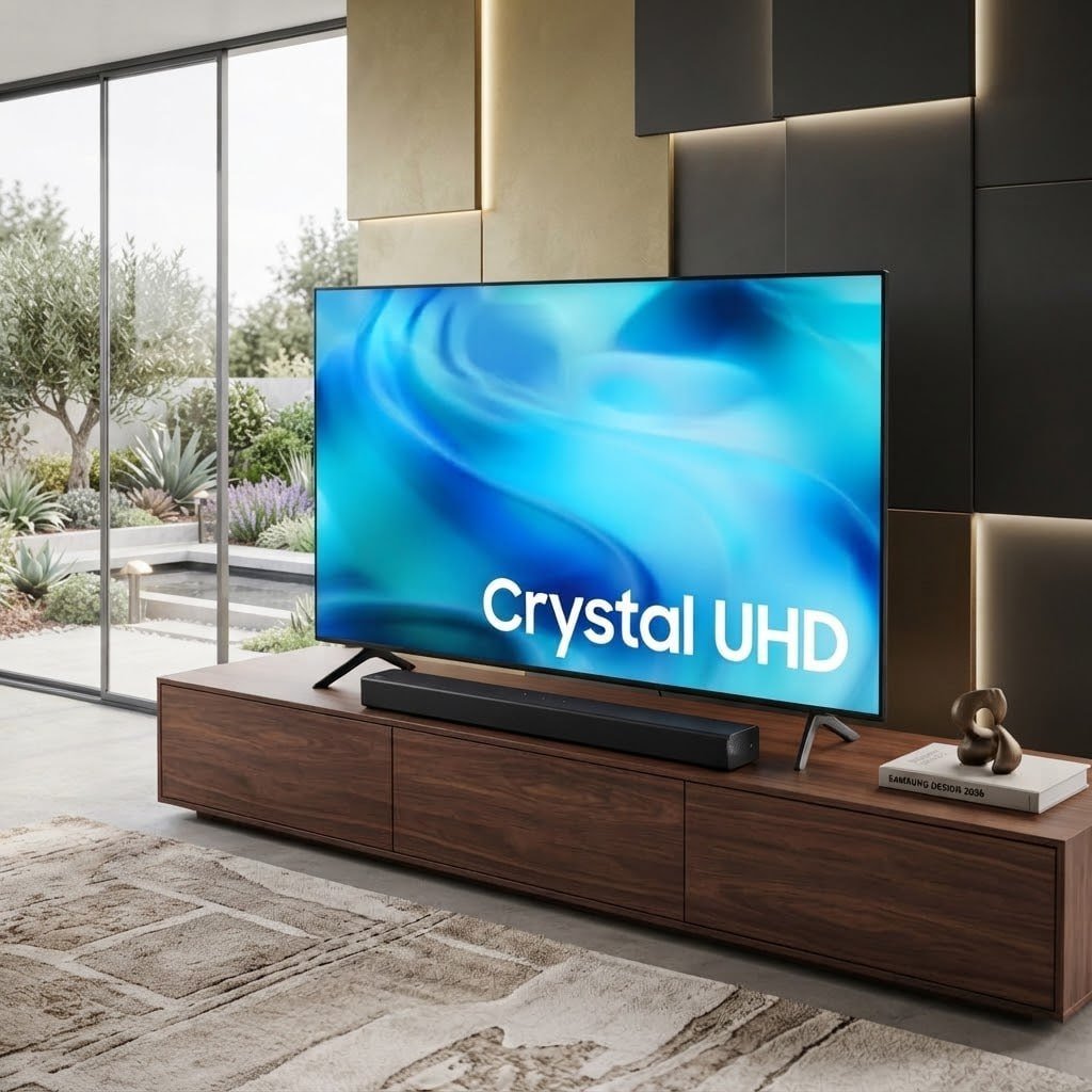 Samsung Smart TV 58" Crystal UHD 4K 2026 + Soundbar Samsung HW-B400F