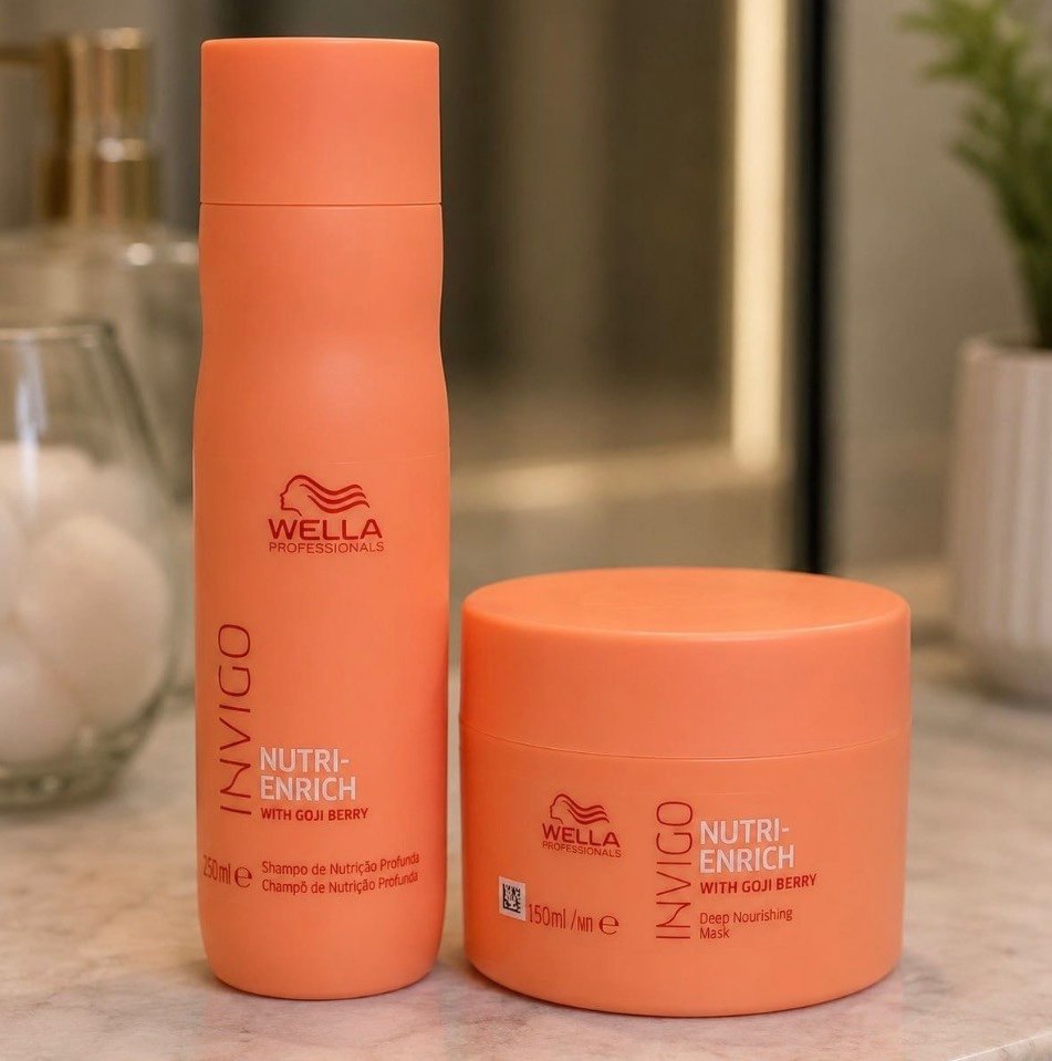 Kit Invigo Nutri Enrich Shampoo 250ml + Máscara 150ml