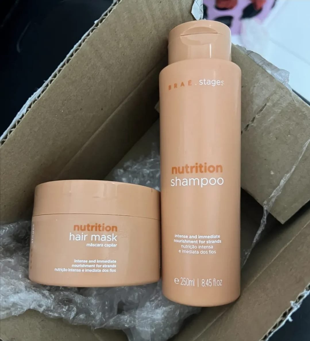 Braé Stages Kit Nutrition 2 Produtos (shampoo E Máscara)