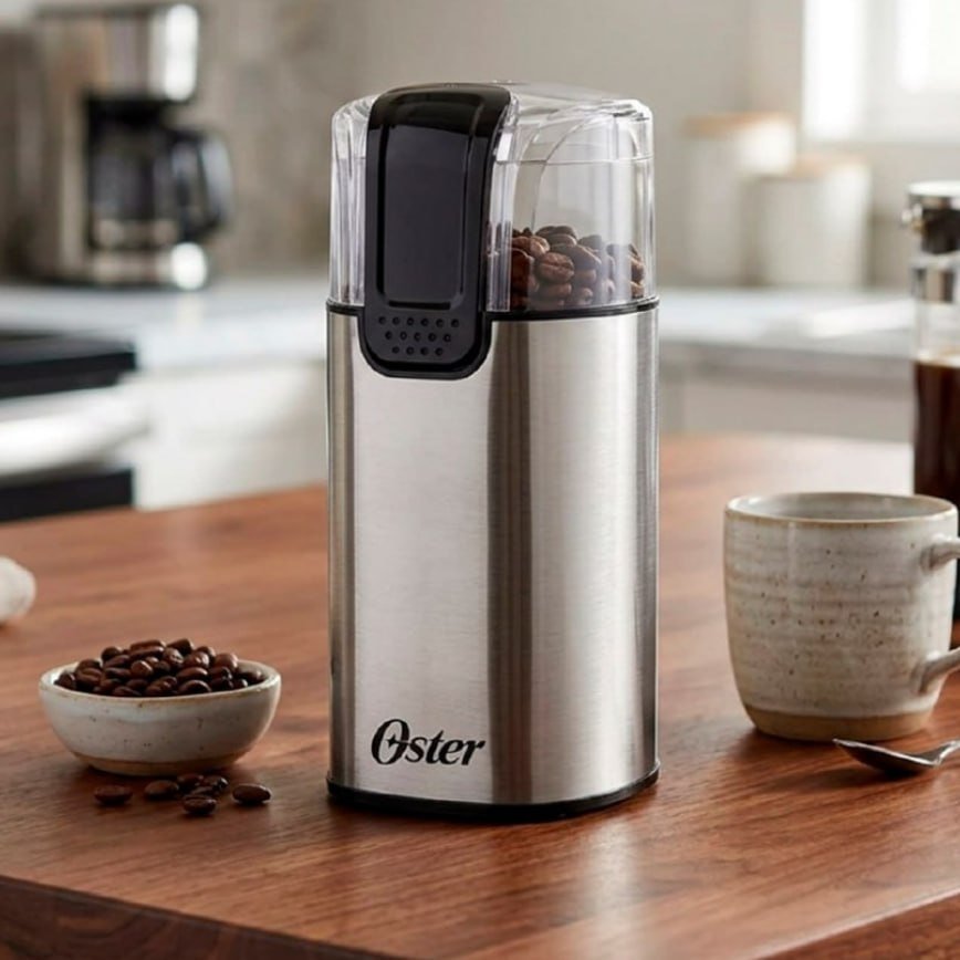 Oster Moedor de Café Elétrico Inox, 150W, OMDR110, 127V