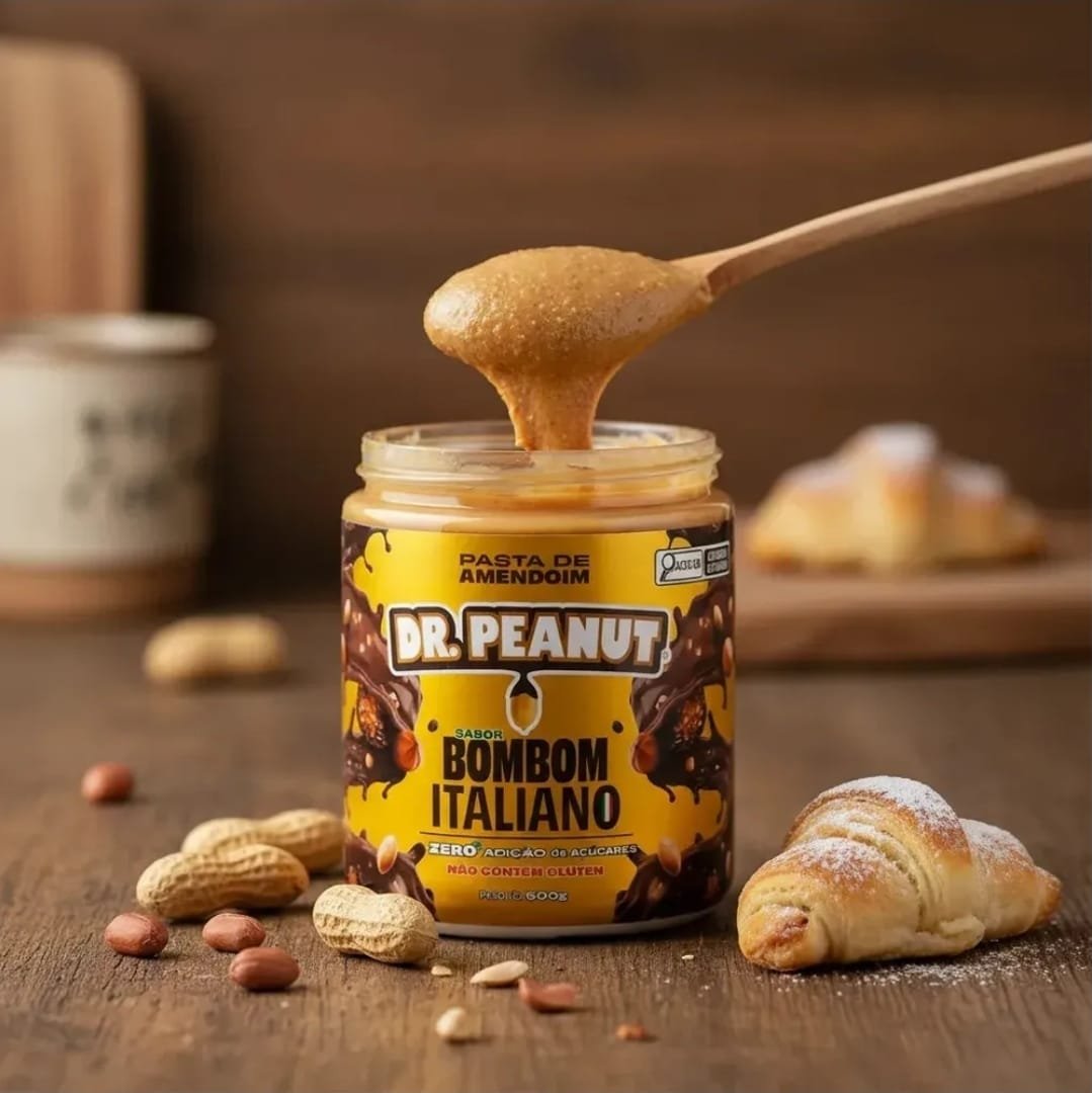 Pasta De Amendoim Bombom Italiano 600g - Dr. Peanut