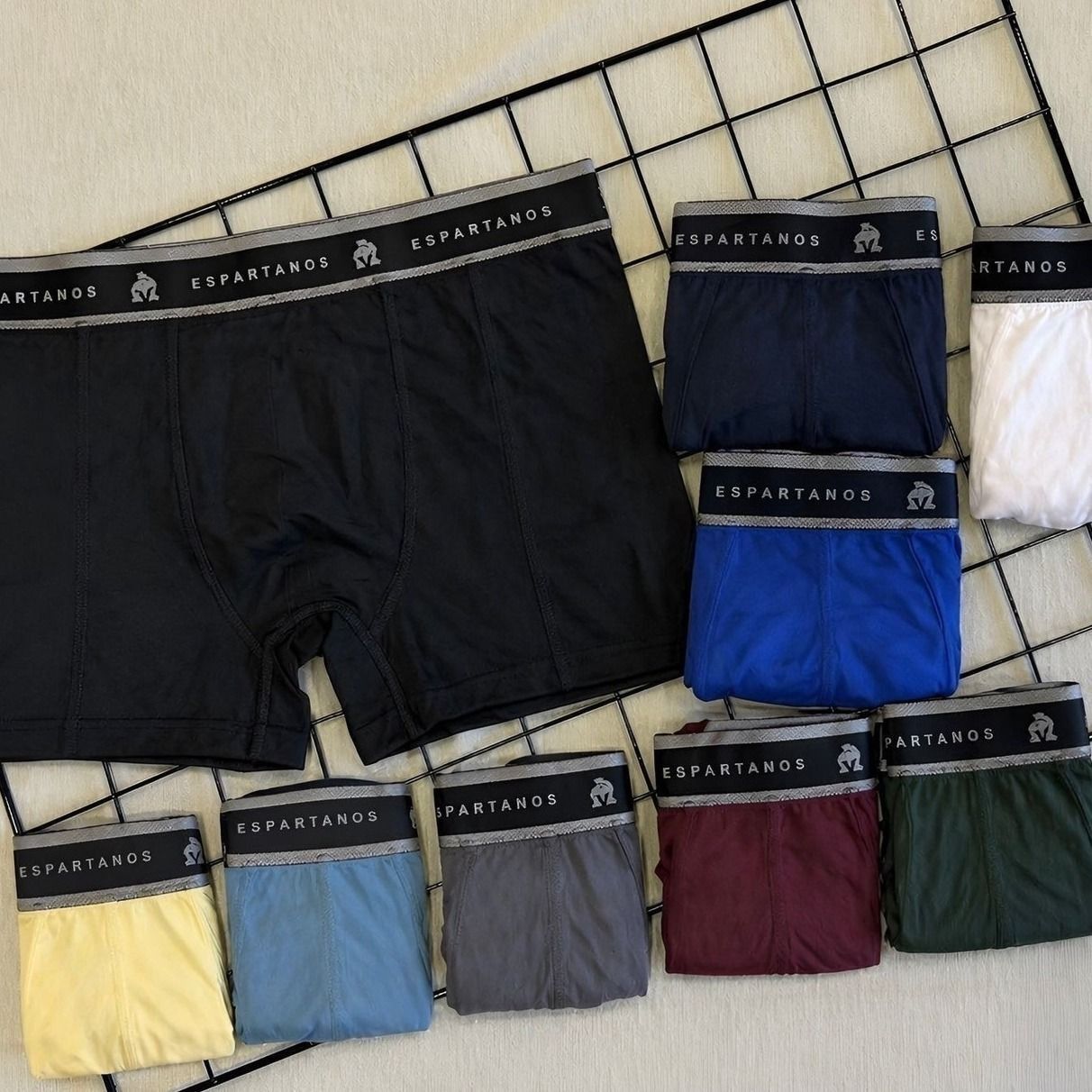 Kit Com 10 Cuecas Boxer Masculina Microfibra Original (P ao GG)