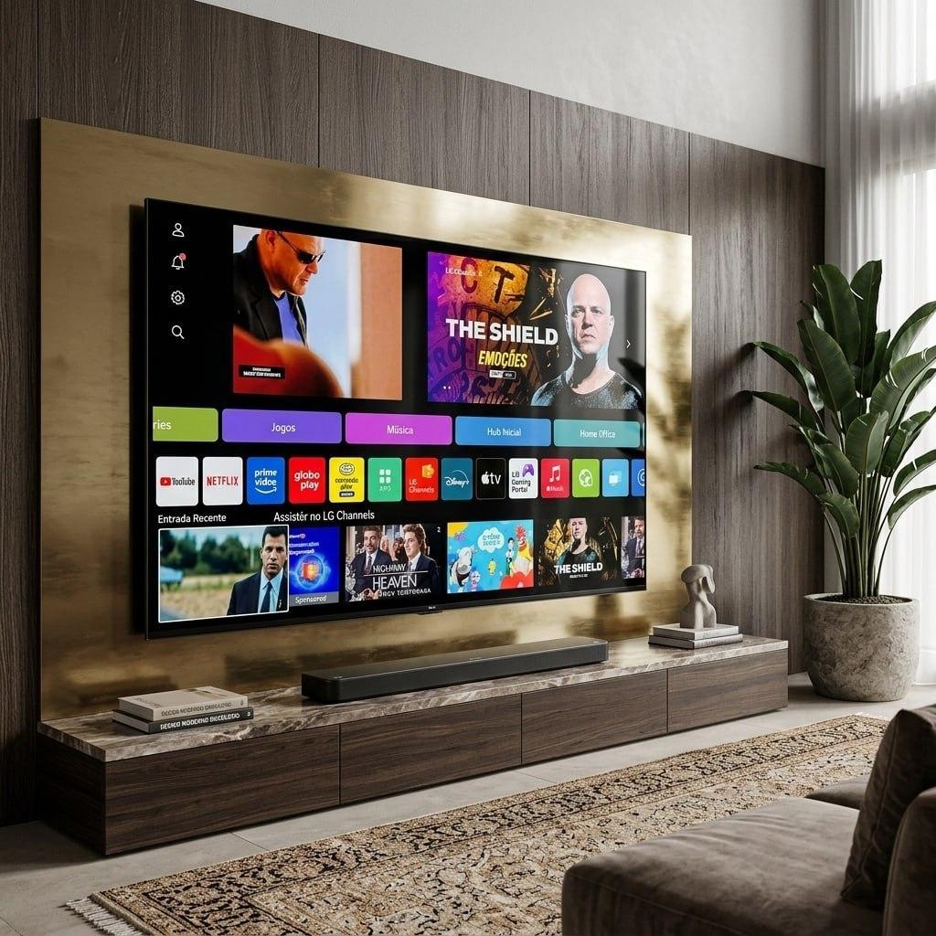 Smart TV 4K 65" LG QNED Mini LED AI QNED70 2026 65QNED70BSA
