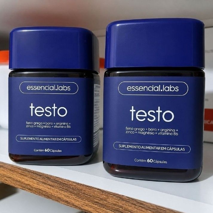 Testo Essencial 60 Cápsulas