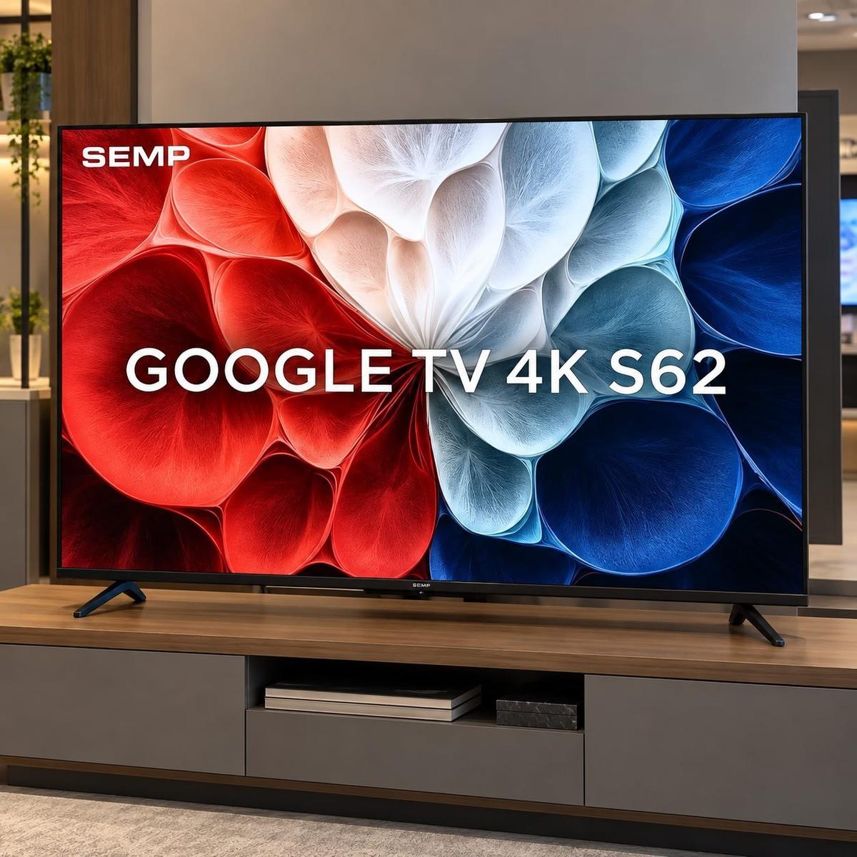 SEMP, Smart TV 4K UHD, 43“, Google TV, 43S62